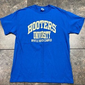 VTG 90’s Hooters University Myrtle Beach Campus Short Sleeve T-Shirt Size XL